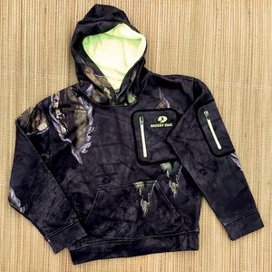 MOSSY OAK Kids Camo Hoodie Size Small